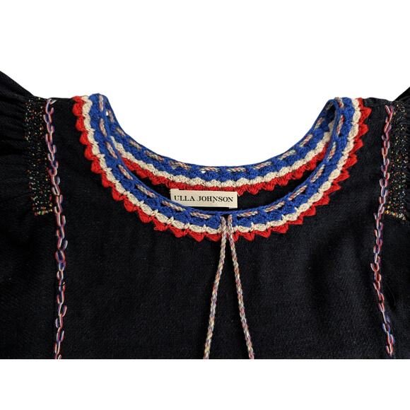 Ulla Johnson Katya Top in Midnight - Picture 10 of 16